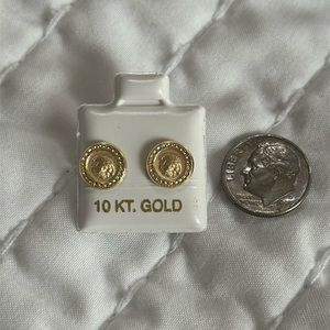 Gold Hoop Earrings with Timeless Elegance